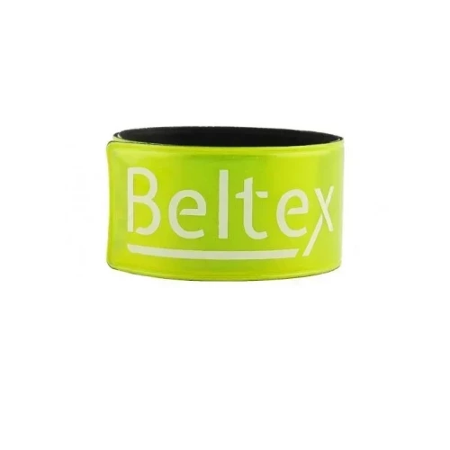 браслет світловідбивний 340 х 30мм зелений  Beltex