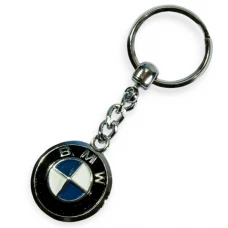 брелок BMW металлический на цепочке