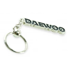 брелок DAEWOO металлический на цепочке "надпись DAEWOO"