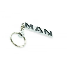 брелок MAN металевий на ланцюжку "напис MAN"