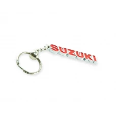 брелок SUZUKI металевий на ланцюжку "напис SUZUKI"