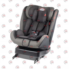 автокресло детское  0-1-2-3  "Infiny TWIST Pantera Black" ISOFIX/с рождения-36кг/0-12лет/черное
