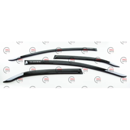 ветровик Chevrolet Aveo I,II (T200) сед 2002-2008 (скотч) AV-Tuning