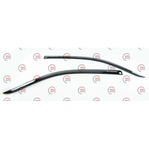 ветровик Fiat Doblo I 2000-2010 (скотч) AV-Tuning