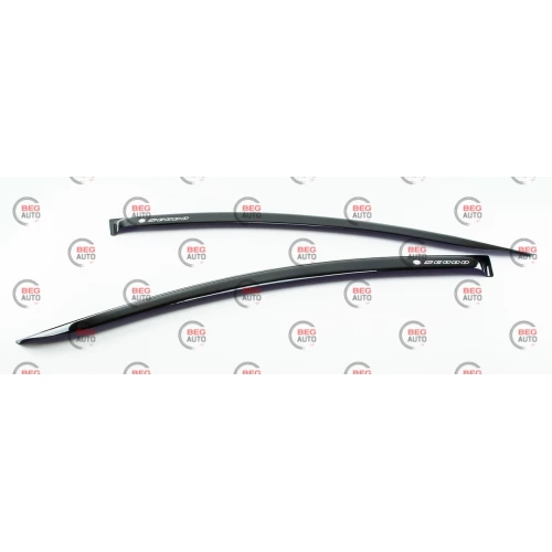 ветровик Fiat Scudo II 2007-2016 (скотч) AV-Tuning