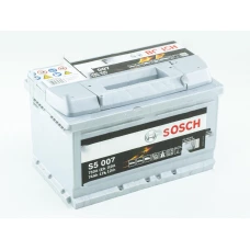 Аккумулятор BOSCH  74Ач 750А S5 (LB3) (0) Евро прав + (H-175mm) (2 года гар)