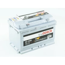 Аккумулятор BOSCH  77Ач 780А S5 (L3) (0) Евро прав +  (2 года гар)