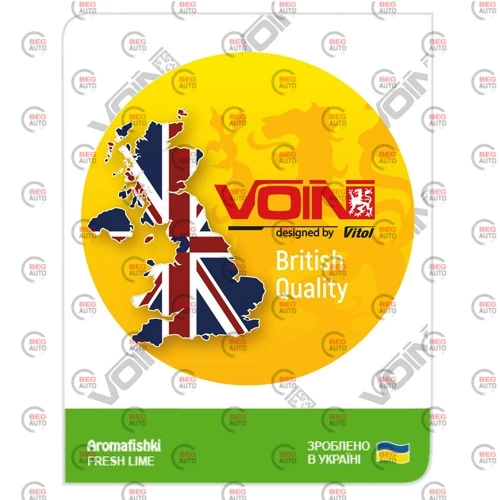 ароматизатор на зеркало сухой VOIN Лист 