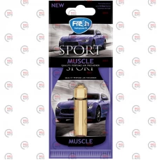 ароматизатор на зеркало жидкий  4,5мл  FRESH WAY Sport Ampule 