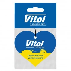 ароматизатор на зеркало сухой VITOL Лист 
