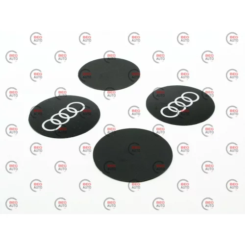 емблеми ковпаків SJS AUDI  (тільки в комплекті з ковпаком SJS) 4шт