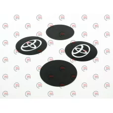 эмблемы колпаков SJS TOYOTA  (только в комплекте с колпаком SJS) 4шт