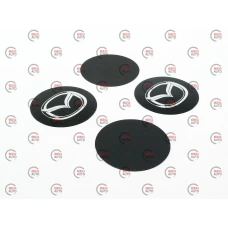 емблеми ковпаків SJS MAZDA  (тільки в комплекті з ковпаком SJS) 4шт
