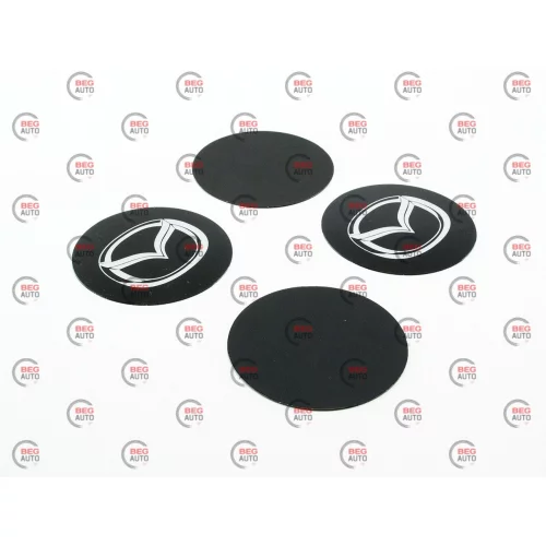 емблеми ковпаків SJS MAZDA  (тільки в комплекті з ковпаком SJS) 4шт