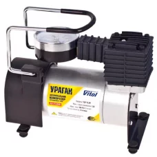 компресор Vitol Ураган   7атм/35л/1м шланг/прик.-клеми/сумка
