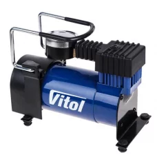 компрессор Vitol   7атм/35л/12А/1м шланг/прикур/сумка