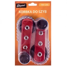 ручки склопідйомника ELEGANT червоні (к-т 2шт)