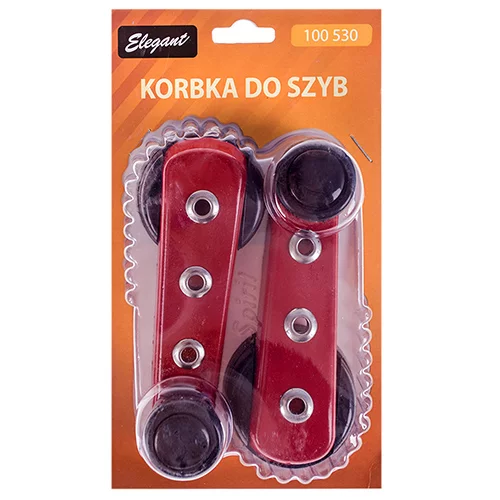 ручки склопідйомника ELEGANT червоні (к-т 2шт)