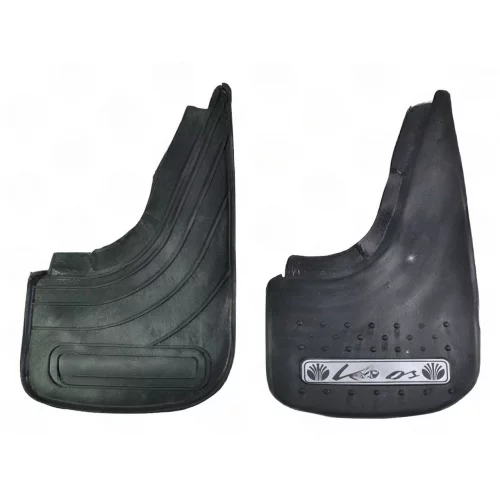 брызговик Daewoo  Lanos (2шт) надпись Lanos  New Model