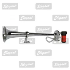 сигнал возд. 1-дудка 12V  450мм с компр. Elegant