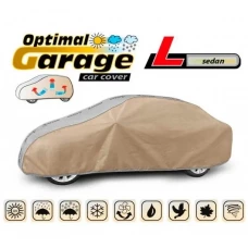 тент-накидка хетчбек  L    430х148х136  поліестр + поліпропілен Kegel Optimal Garage