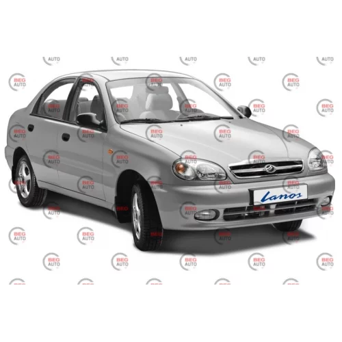 накладки/вії на фари Daewoo Lanos 1997 -   AV-Tuning