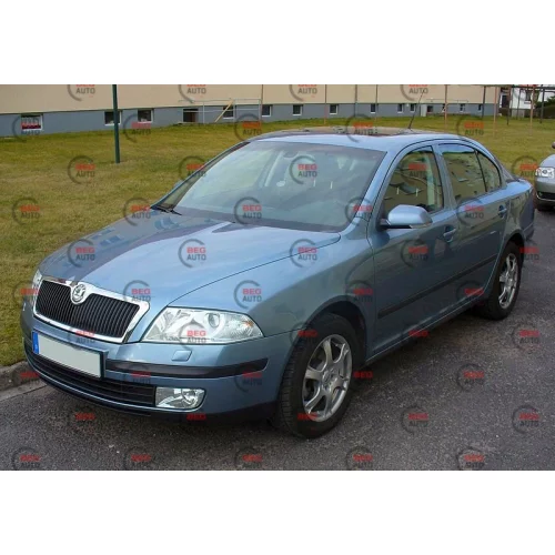 реснички на фары Skoda Oktavia II A-5 лифтбек/унив 2004-2010 AV-Tuning