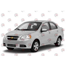 накладки/вії на фари Chevrolet Аvео ІІІ, Vida (T250) сед 2006-2012 AV-Tuning