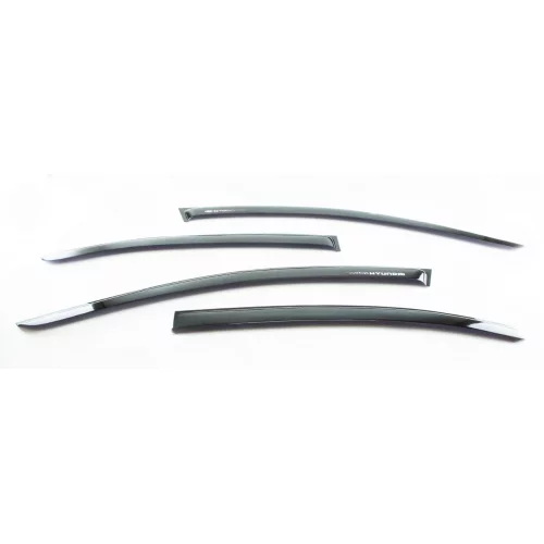 вітровик Hyundai Accent сед 2006-2010 (скотч) AV-Tuning