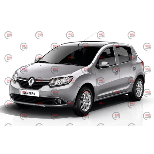 вітровик Renault Sandero II 2013-2018 (скотч) AV-Tuning