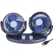вентилятор двойной 12 V (2 х d 5