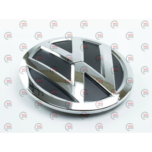 эмблема реш. Volkswagen Caddy 2k5 new ? 15см, пластик, хром