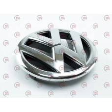 емблема реш. Volkswagen Jetta 5C ? 13см, пластик, хром