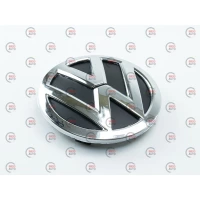 эмблема реш. Volkswagen Polo 6C 2014-> ? 12см, пластик, хром
