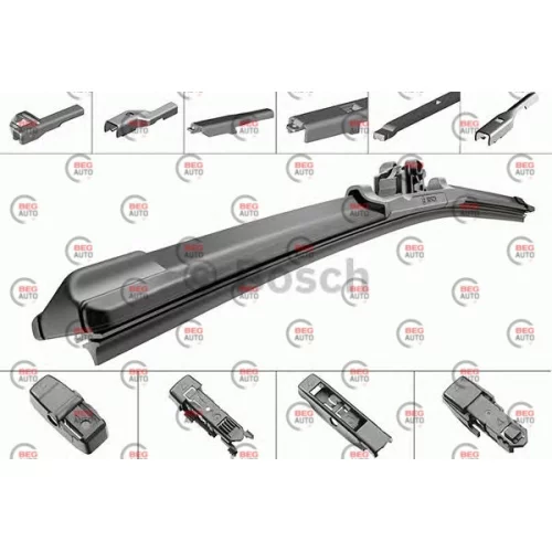 щітка склоочисника BOSCH AEROTWIN PLUS безкаркасна 450мм (AK450U)
