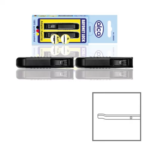 адаптер щетки дворн. ALCA 6/8 Bajonett Lock (2шт)