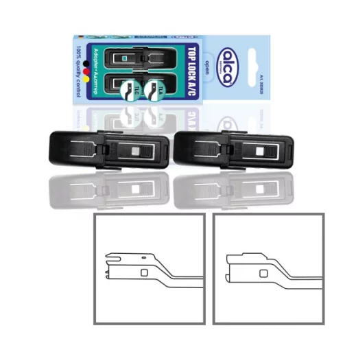 адаптер щетки дворн. ALCA 6/8 Top Lock 