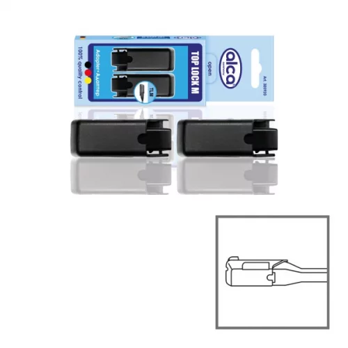 адаптер щетки дворн. ALCA 6/8 Top Lock 