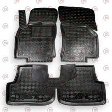 коврики салона Audi A3 2012-2020  борт 2,5см, с перемычкой