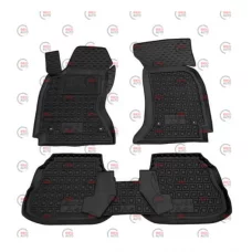 коврики салона Audi A4 (B5) 1994-2001  борт 2,5см, с перемычкой