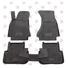 коврики салона Audi A5 (В8) Sportback 2009-2011  борт 2,5см, с перемычкой