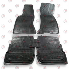 коврики салона Audi A6 (C5) 1997-2007  борт 2,5см, с перемычкой
