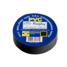 стрічка ізоляційна 10м х 19мм х 0,13мм чорна Rugby