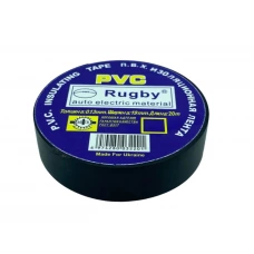 изолента 20м х 19мм х 0,13мм черная Rugby