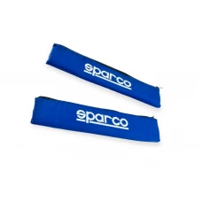 чехол ремня безопасности (2шт) 325мм, Sparco  синий
