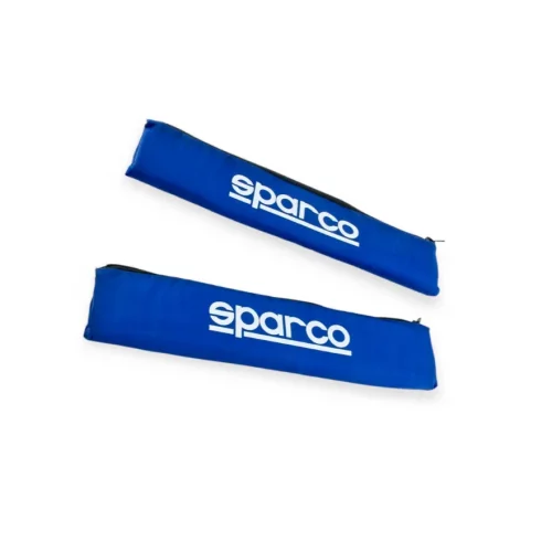 чохол ременя безпеки (2шт) 325мм, Sparco синій