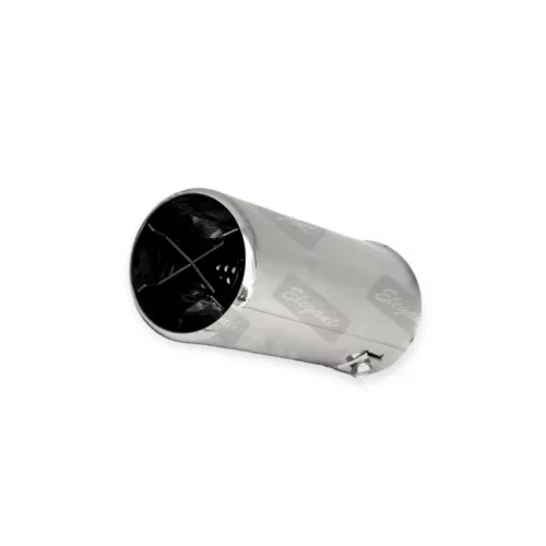 насадка на глушитель хром  d 63мм, L 150мм, внешн d 63мм (0509)