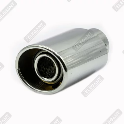 насадка на глушник хром  d 51мм, L 145мм, зовн. d 66х84мм (0084)