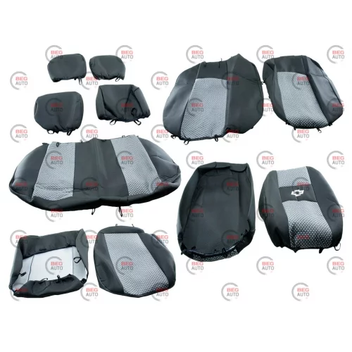 чехлы салона Chevrolet Lacetti 2003-2013 седан раздельная 