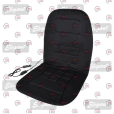 накидка з підігрівом сидіння + спинка низька чорна 12В, 45Вт  95x45см Elegant